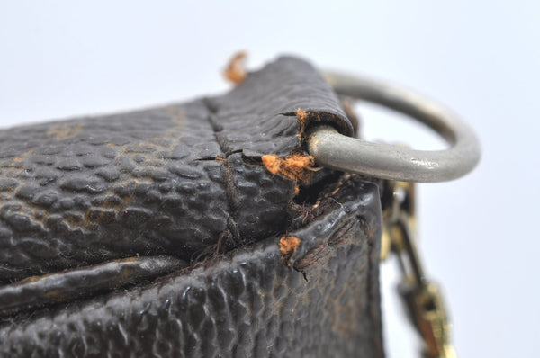 Authentic Louis Vuitton Monogram Pochette Accessoires Pouch M51980 LV K7571