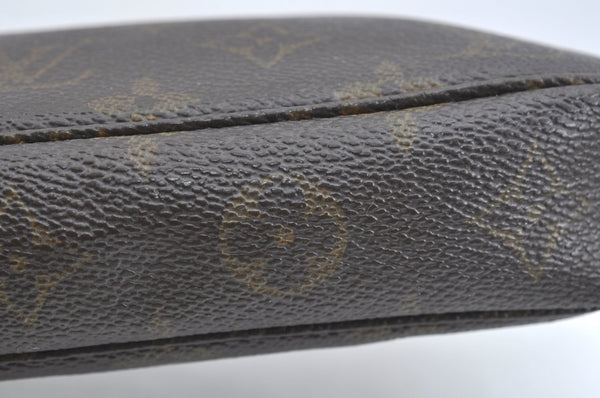 Authentic Louis Vuitton Monogram Pochette Accessoires Pouch M51980 LV K7571