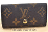 Authentic Louis Vuitton Monogram Multicles 4 Four Hooks Key Case M62631 LV K7588