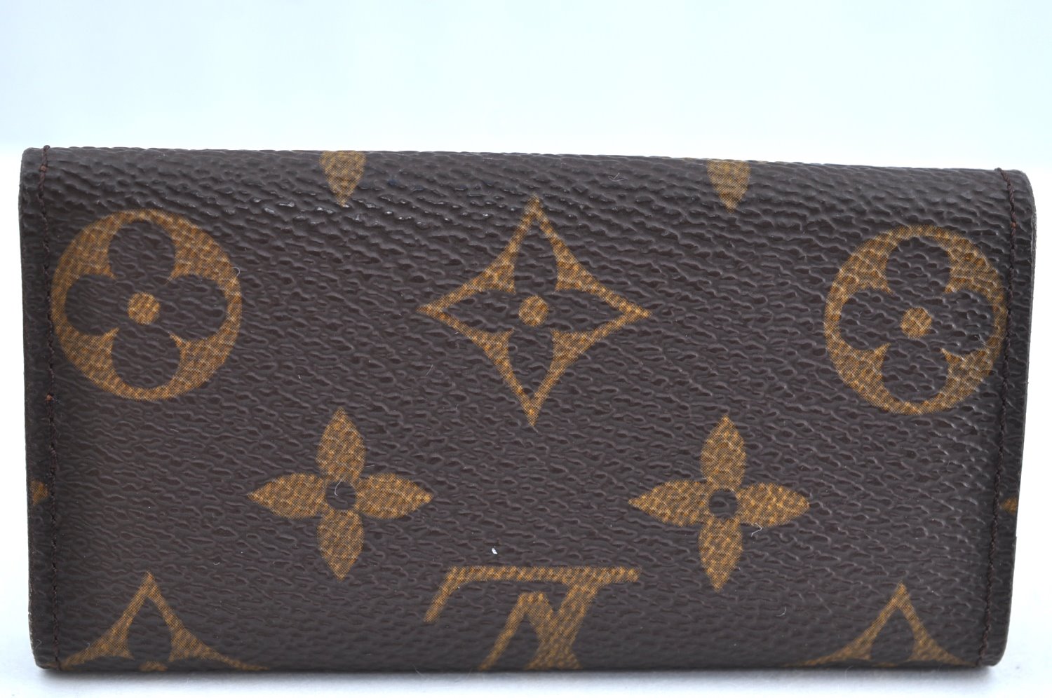 Authentic Louis Vuitton Monogram Multicles 4 Four Hooks Key Case M62631 LV K7588