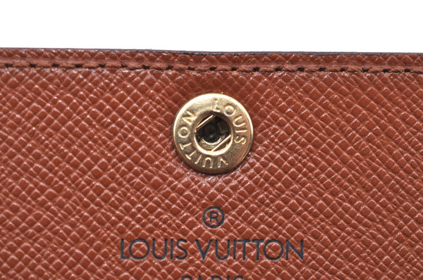 Authentic Louis Vuitton Monogram Multicles 4 Four Hooks Key Case M62631 LV K7588