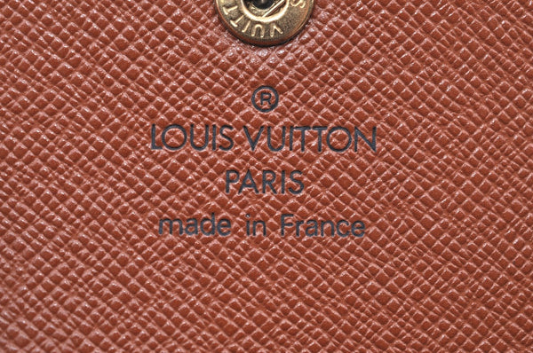 Authentic Louis Vuitton Monogram Multicles 4 Four Hooks Key Case M62631 LV K7588