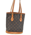 Authentic Louis Vuitton Monogram Bucket PM Shoulder Tote Bag M42238 Junk K7592