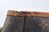 Authentic Louis Vuitton Monogram Bucket PM Shoulder Tote Bag M42238 Junk K7592