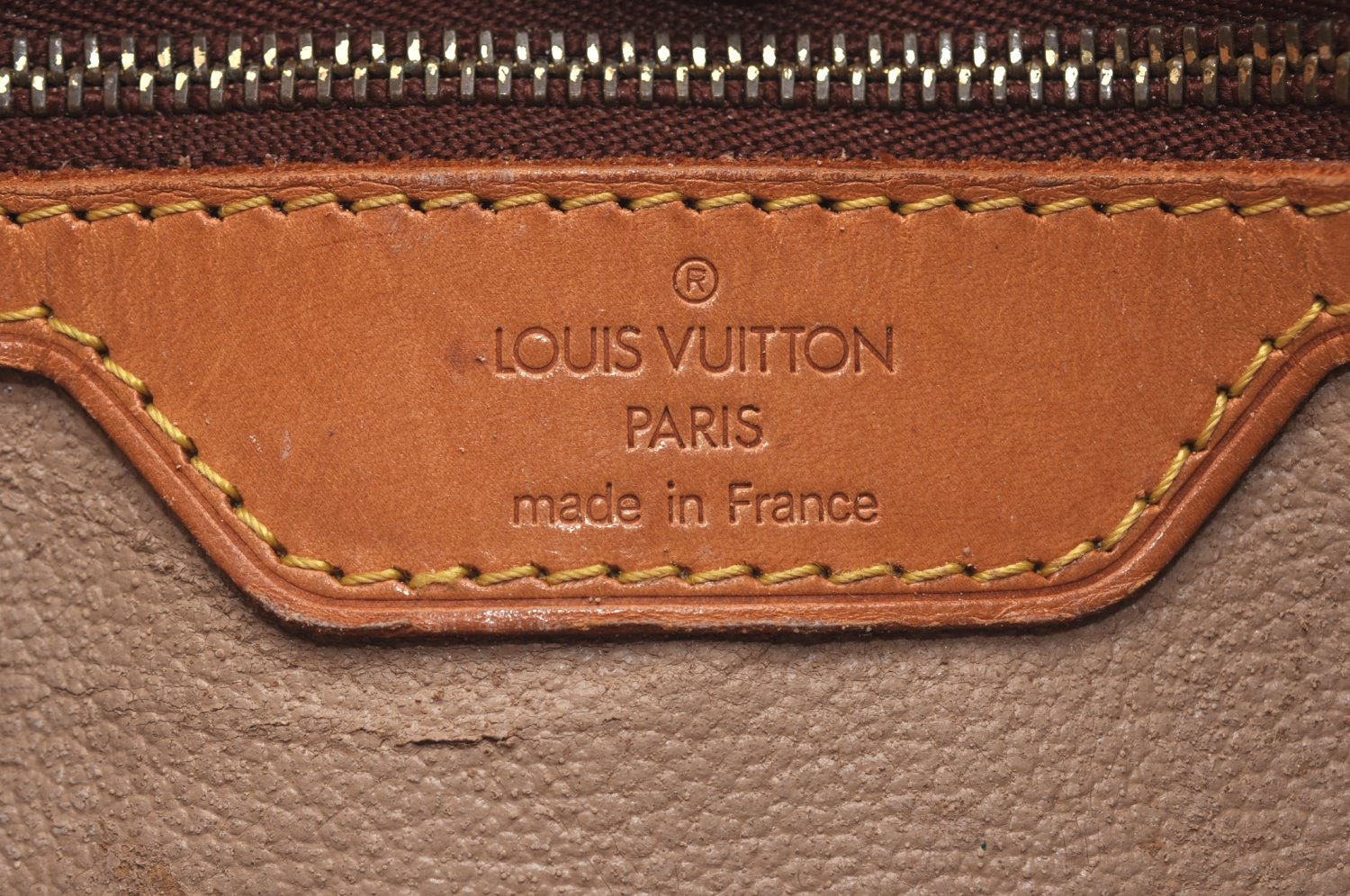 Authentic Louis Vuitton Monogram Bucket PM Shoulder Tote Bag M42238 Junk K7592