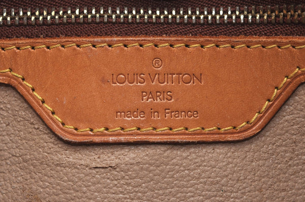 Authentic Louis Vuitton Monogram Bucket PM Shoulder Tote Bag M42238 Junk K7592