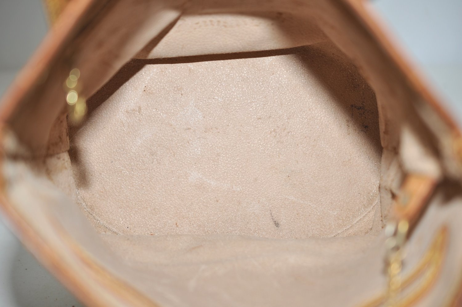 Authentic Louis Vuitton Monogram Bucket PM Shoulder Tote Bag M42238 Junk K7592