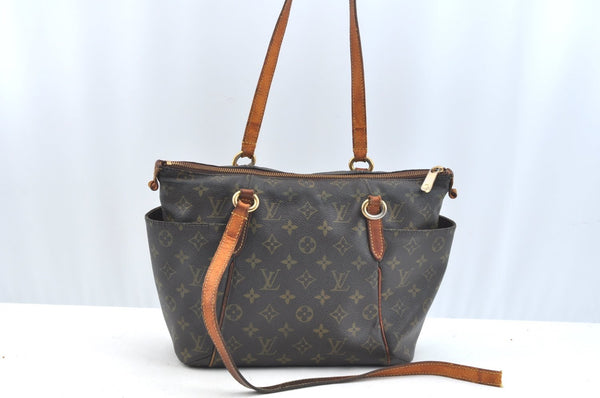 Authentic Louis Vuitton Monogram Totally PM Shoulder Bag M56688 LV Junk K7595