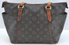 Authentic Louis Vuitton Monogram Totally PM Shoulder Bag M56688 LV Junk K7595