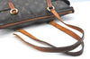 Authentic Louis Vuitton Monogram Totally PM Shoulder Bag M56688 LV Junk K7595