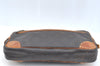 Authentic Louis Vuitton Monogram Marly Dragonne Clutch Hand Bag Old Model K7599