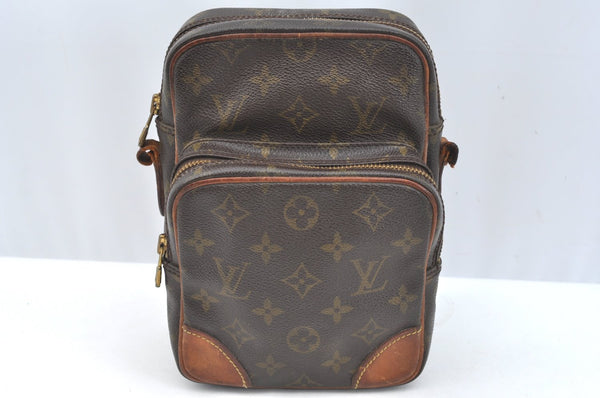 Authentic Louis Vuitton Monogram Amazone Shoulder Cross Bag M45236 Junk K7606