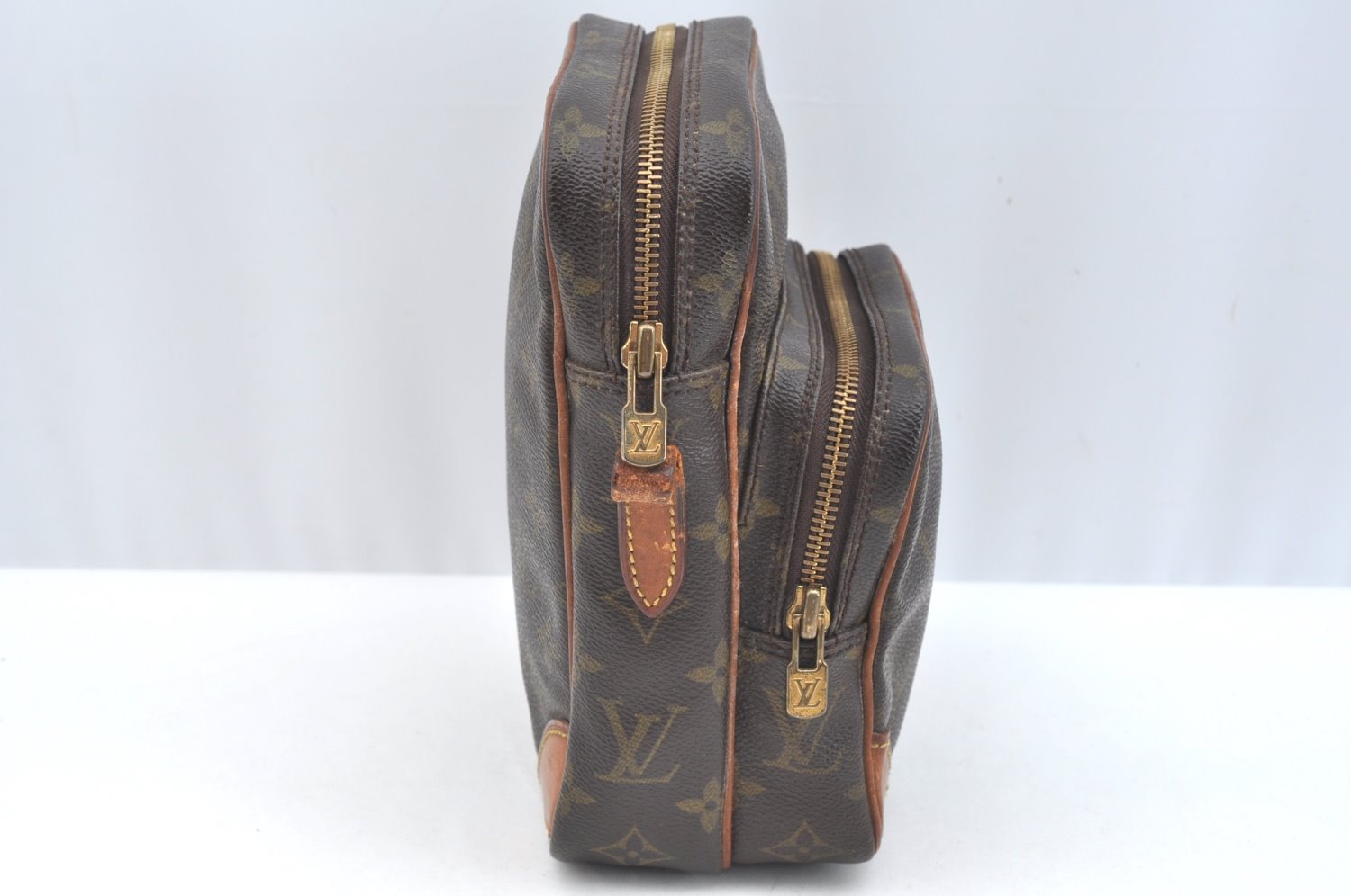 Authentic Louis Vuitton Monogram Amazone Shoulder Cross Bag M45236 Junk K7606