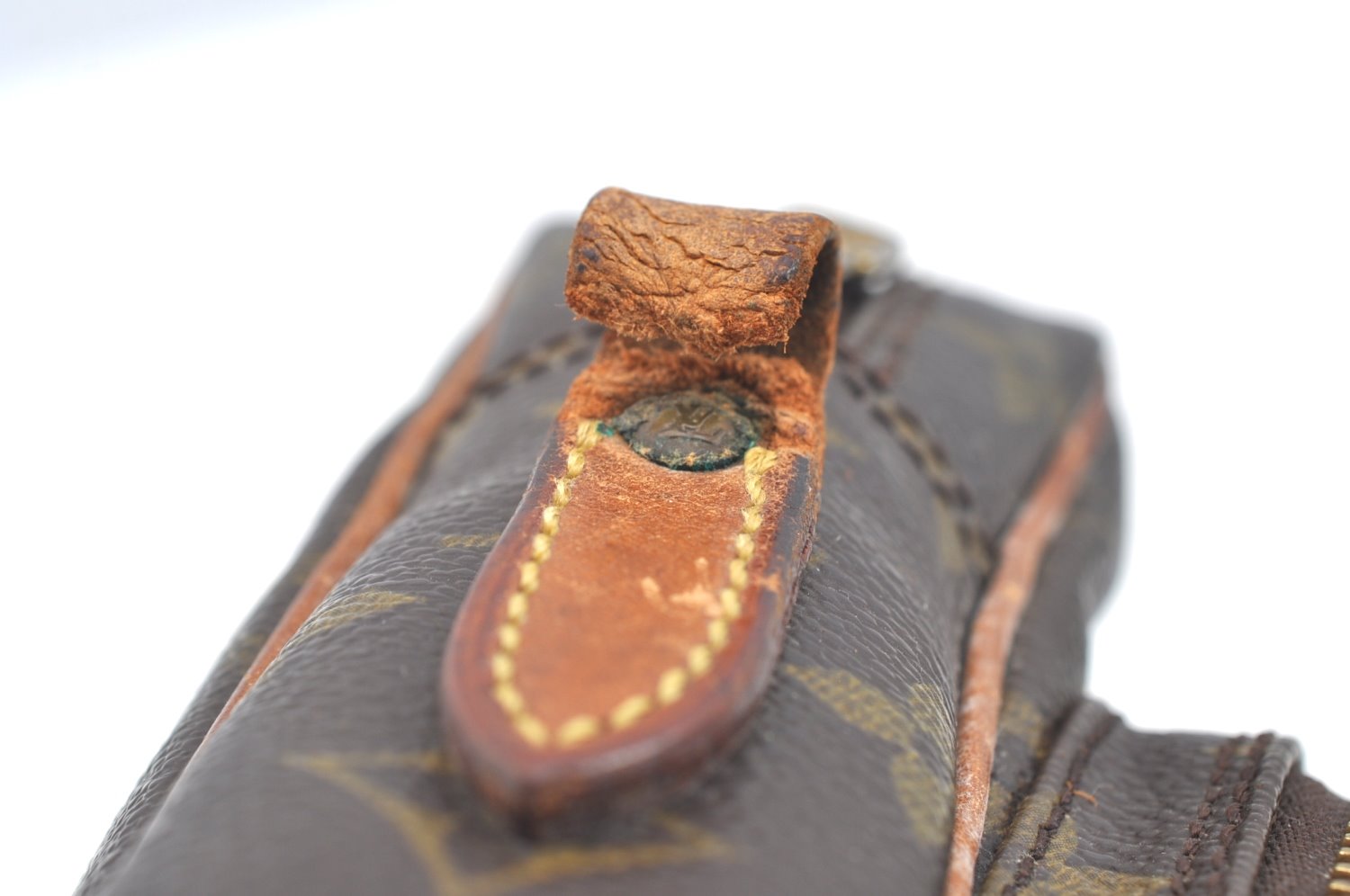 Authentic Louis Vuitton Monogram Amazone Shoulder Cross Bag M45236 Junk K7606