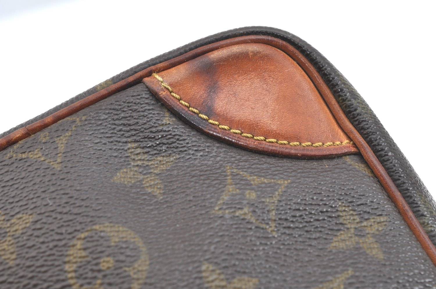 Authentic Louis Vuitton Monogram Amazone Shoulder Cross Bag M45236 Junk K7606