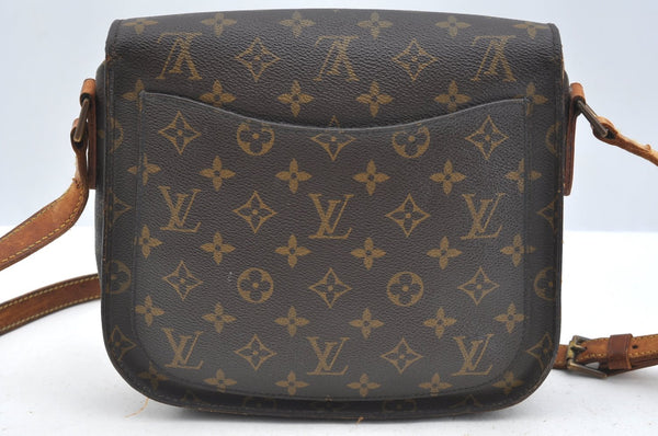 Authentic Louis Vuitton Monogram Saint Cloud GM M51242 Shoulder Cross Bag K7607