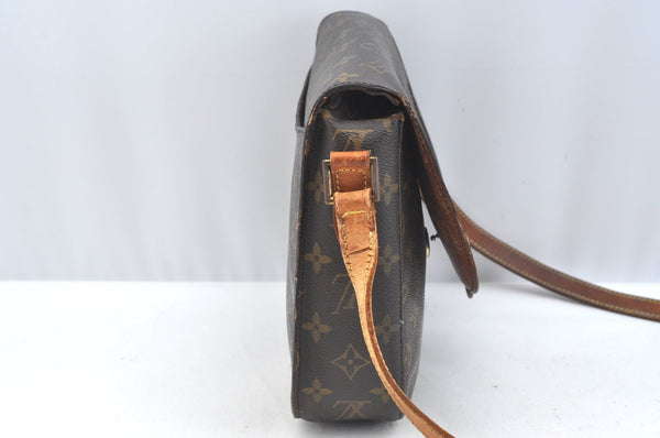 Authentic Louis Vuitton Monogram Saint Cloud GM M51242 Shoulder Cross Bag K7607