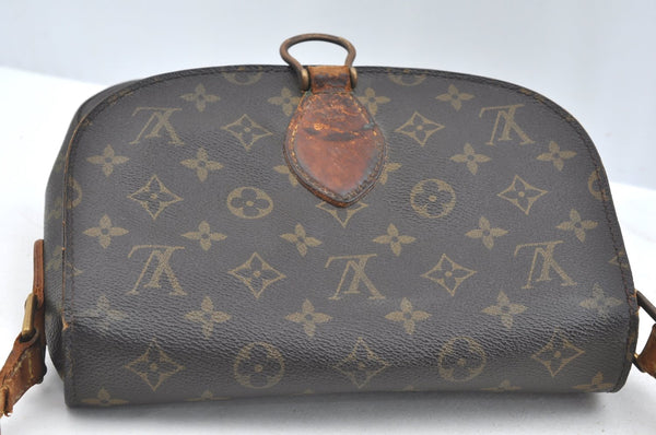 Authentic Louis Vuitton Monogram Saint Cloud GM M51242 Shoulder Cross Bag K7607
