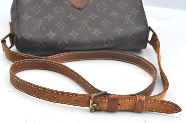 Authentic Louis Vuitton Monogram Saint Cloud GM M51242 Shoulder Cross Bag K7607