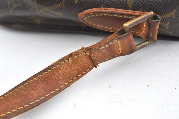 Authentic Louis Vuitton Monogram Saint Cloud GM M51242 Shoulder Cross Bag K7607