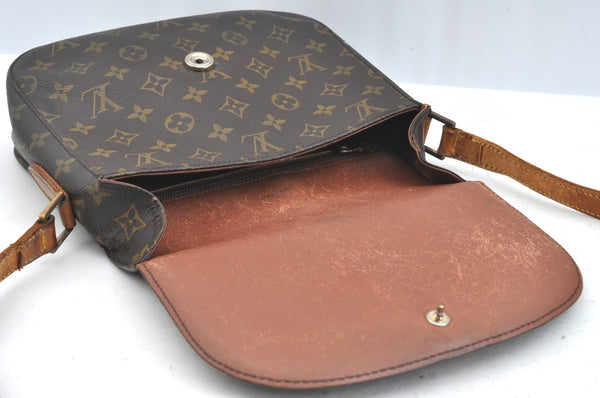 Authentic Louis Vuitton Monogram Saint Cloud GM M51242 Shoulder Cross Bag K7607