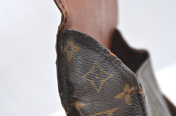 Authentic Louis Vuitton Monogram Saint Cloud GM M51242 Shoulder Cross Bag K7607