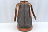 Authentic Louis Vuitton Monogram Bucket PM Shoulder Tote Bag M42238 Junk K7609