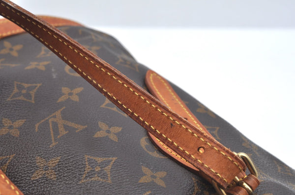 Authentic Louis Vuitton Monogram Bucket PM Shoulder Tote Bag M42238 Junk K7609