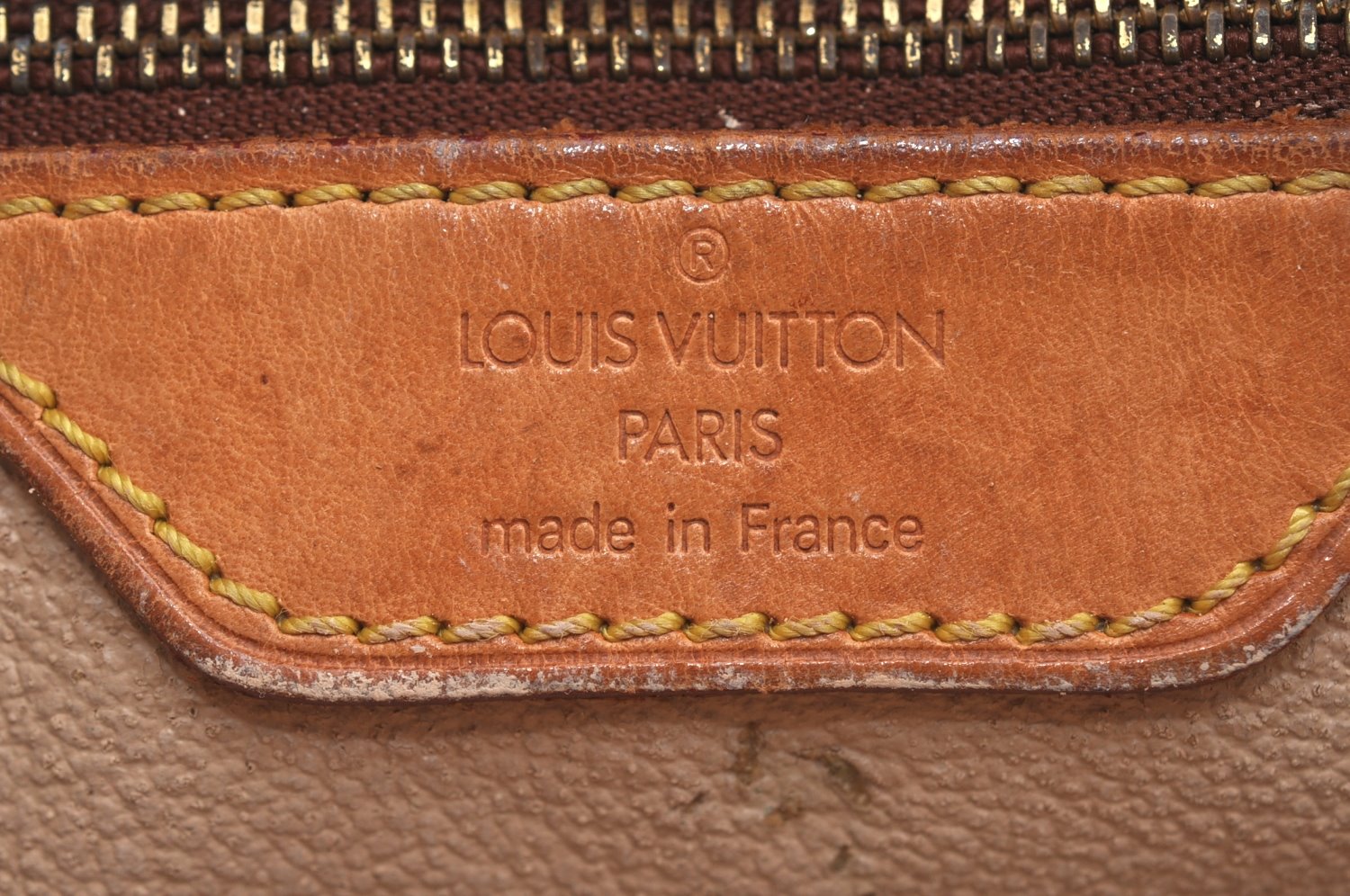 Authentic Louis Vuitton Monogram Bucket PM Shoulder Tote Bag M42238 Junk K7609