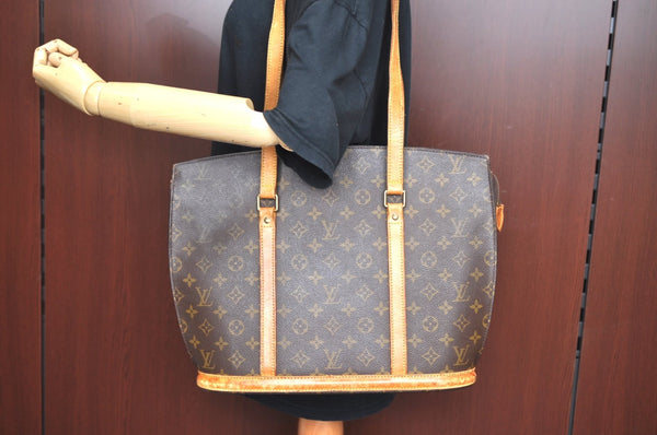 Authentic Louis Vuitton Monogram Babylone Shoulder Tote Bag M51102 LV K7614