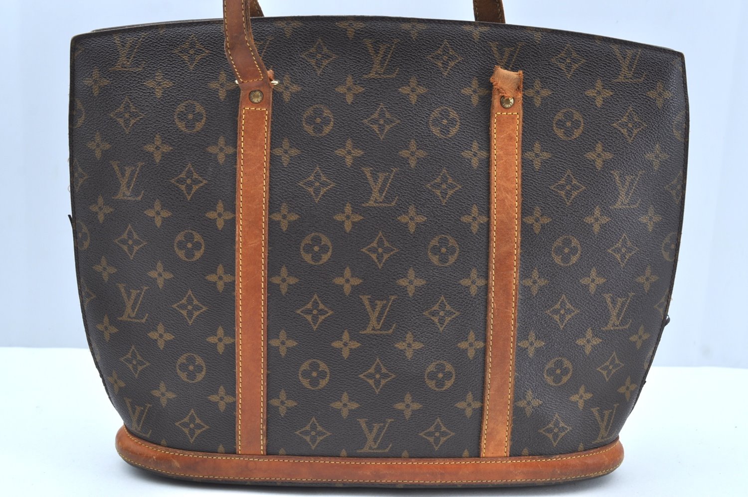 Authentic Louis Vuitton Monogram Babylone Shoulder Tote Bag M51102 Junk K7618