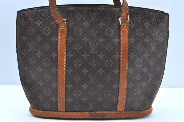 Authentic Louis Vuitton Monogram Babylone Shoulder Tote Bag M51102 Junk K7618