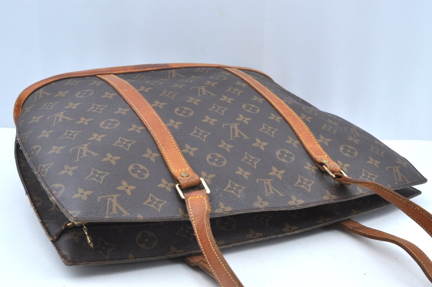 Authentic Louis Vuitton Monogram Babylone Shoulder Tote Bag M51102 Junk K7618