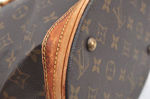 Authentic Louis Vuitton Monogram Bucket PM Shoulder Tote Bag M42238 LV K7624