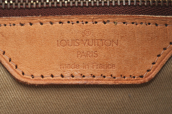 Authentic Louis Vuitton Monogram Bucket PM Shoulder Tote Bag M42238 LV K7624