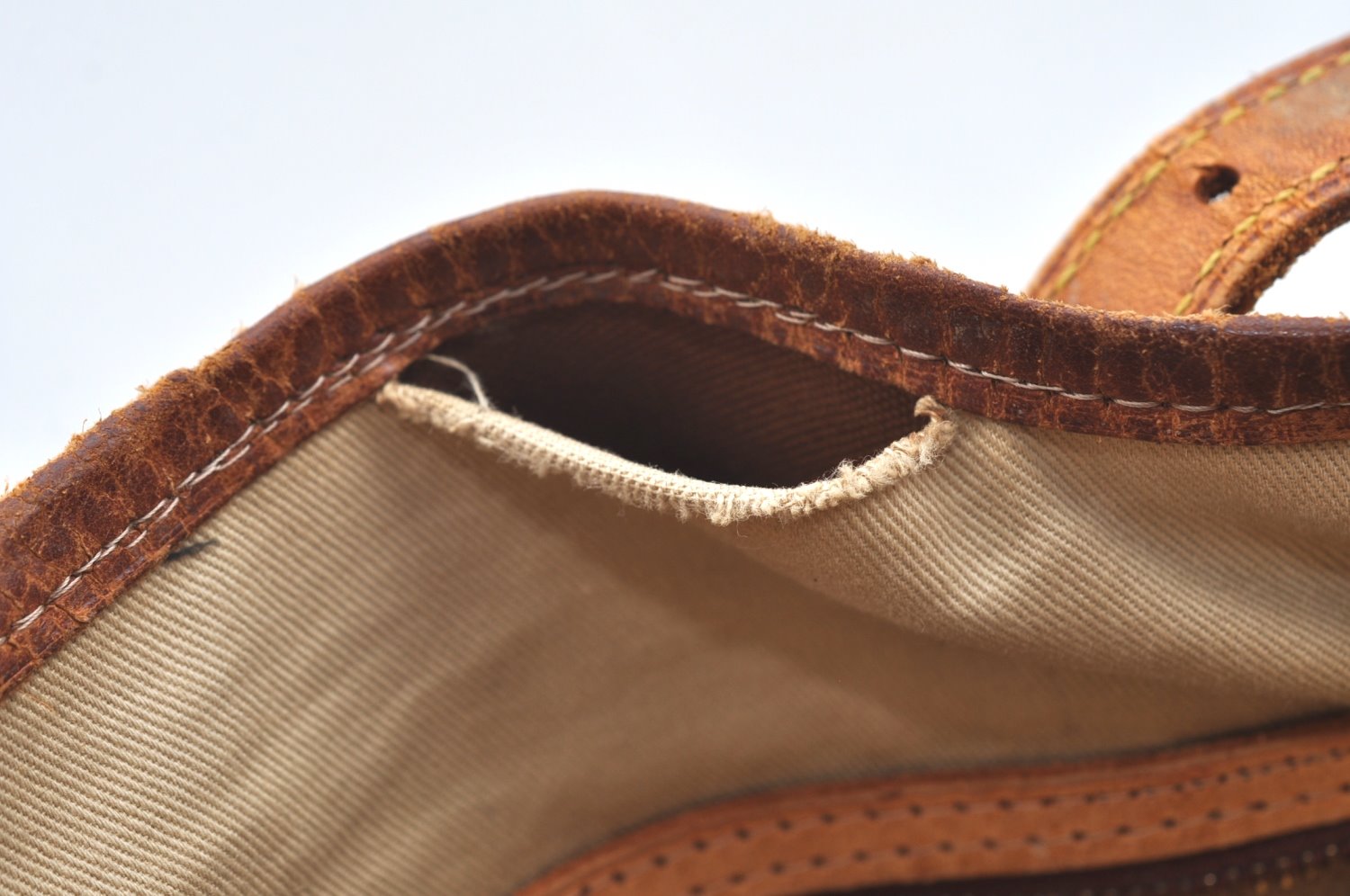 Authentic Louis Vuitton Monogram Bucket PM Shoulder Tote Bag M42238 LV K7624