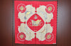 Authentic HERMES Carre 90 Scarf "SPRINGS" Silk Red K7628