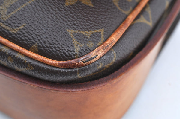 Authentic Louis Vuitton Monogram Cartouchiere GM M51252 Shoulder Cross Bag K7630