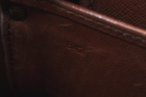 Authentic Louis Vuitton Monogram Cartouchiere GM M51252 Shoulder Cross Bag K7630