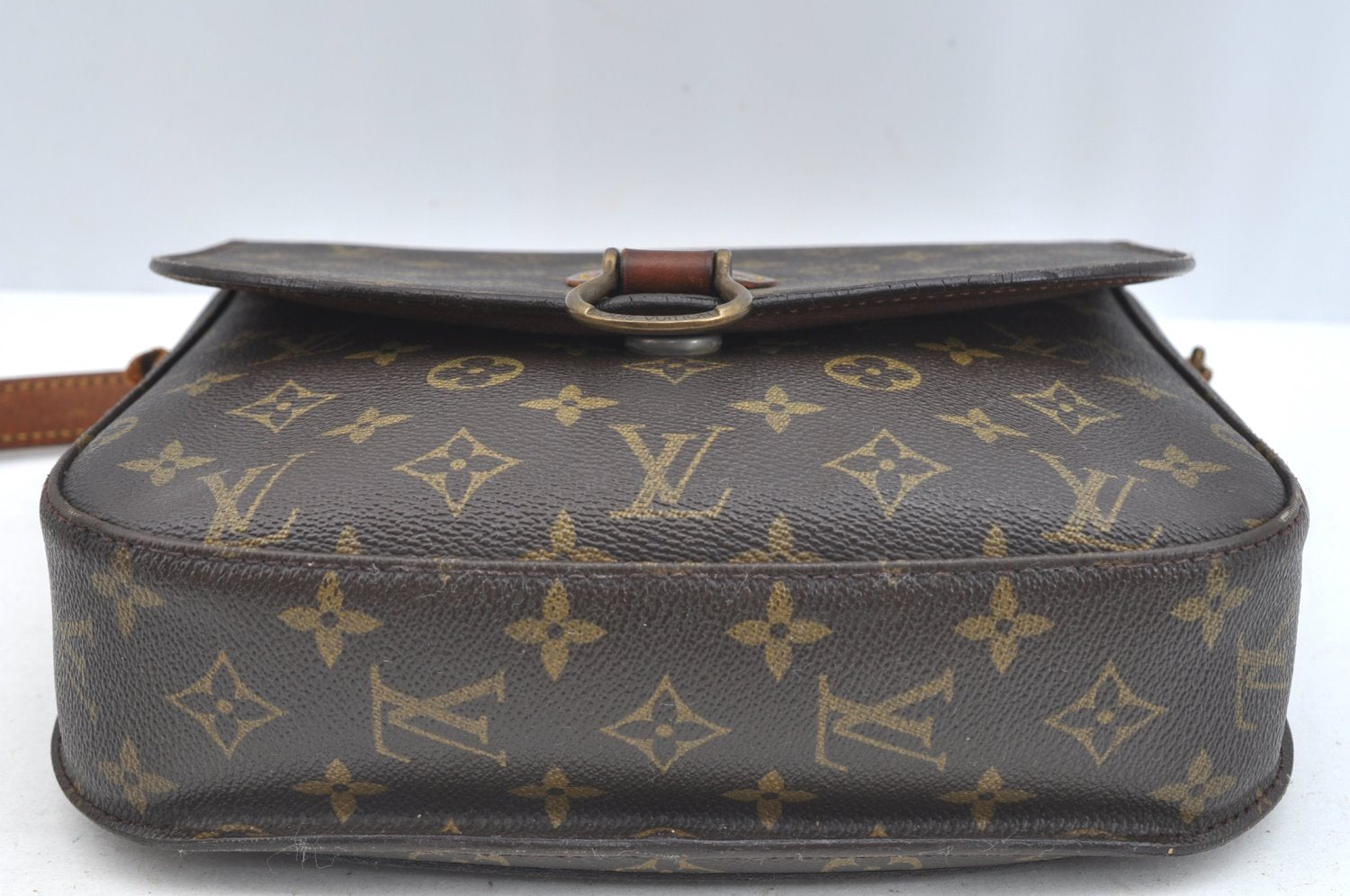 Auth Louis Vuitton Monogram Saint Cloud GM M51242 Shoulder Cross Bag Junk K7634