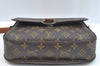 Auth Louis Vuitton Monogram Saint Cloud GM M51242 Shoulder Cross Bag Junk K7634