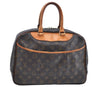 Authentic Louis Vuitton Monogram Deauville Hand Bag M47270 LV K7637