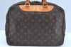 Authentic Louis Vuitton Monogram Deauville Hand Bag M47270 LV K7637