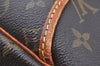 Authentic Louis Vuitton Monogram Deauville Hand Bag M47270 LV K7637