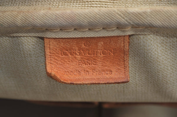 Authentic Louis Vuitton Monogram Deauville Hand Bag M47270 LV K7637