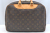 Authentic Louis Vuitton Monogram Deauville Hand Bag M47270 LV K7639