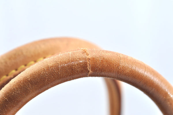 Authentic Louis Vuitton Monogram Deauville Hand Bag M47270 LV K7639