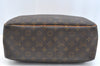 Authentic Louis Vuitton Monogram Deauville Hand Bag M47270 LV K7639
