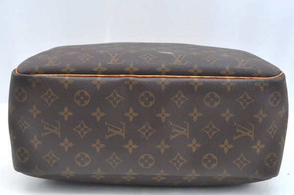 Authentic Louis Vuitton Monogram Deauville Hand Bag M47270 LV K7639
