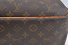Authentic Louis Vuitton Monogram Deauville Hand Bag M47270 LV K7639